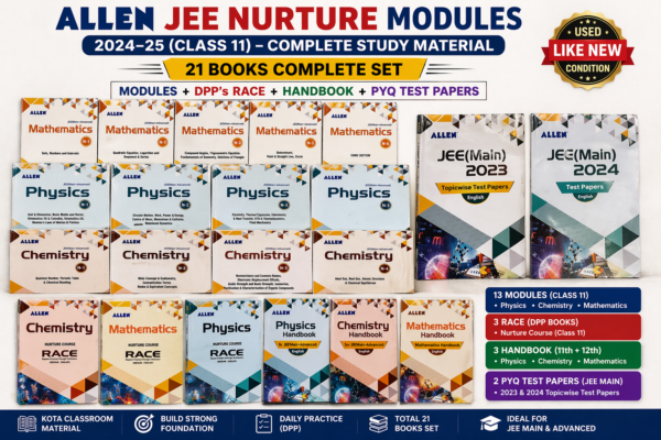 ALLEN JEE NURTURE STUDY MATERIAL KOTA CLASSROOM