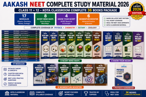Aakash NEET Kota Classroom Complete Study Material