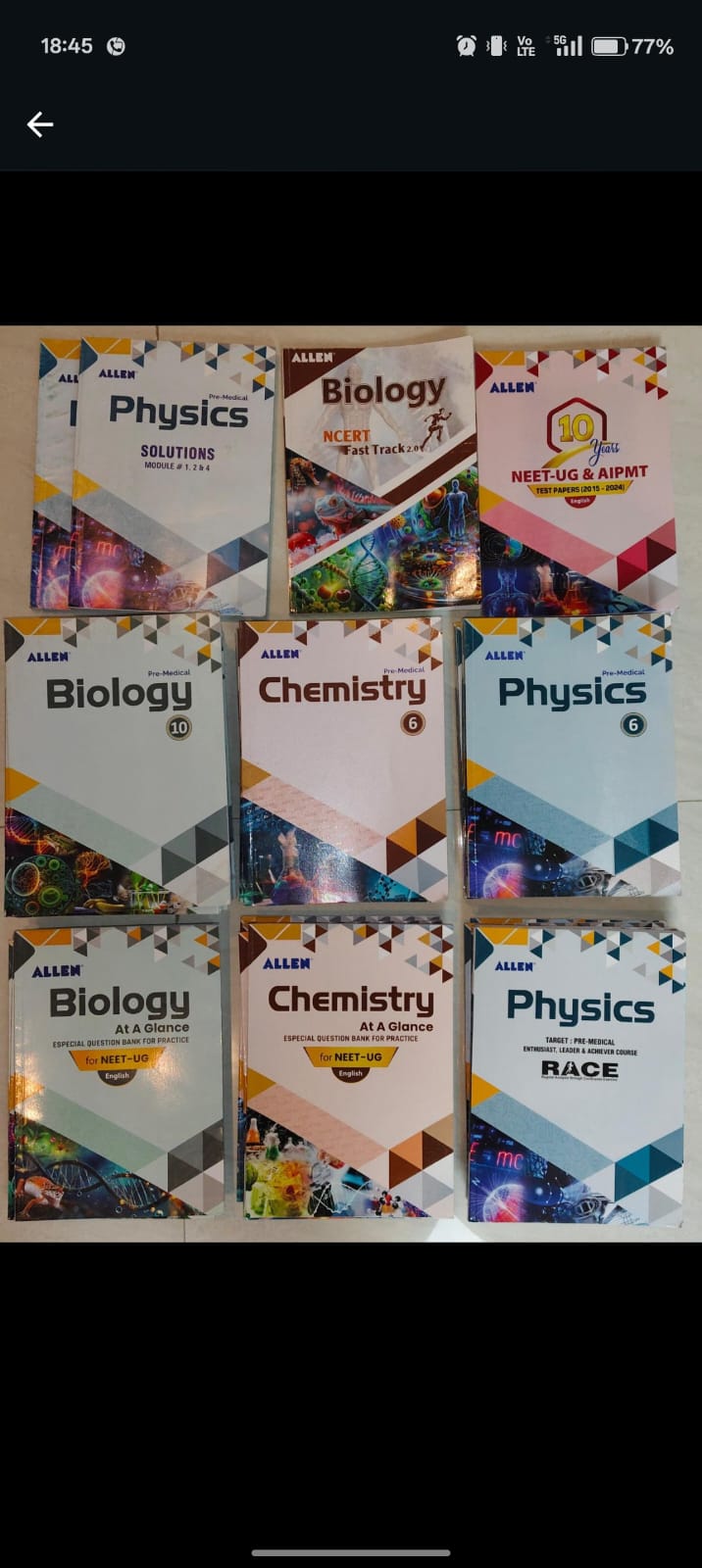 ALLEN NEET Physics Chemistry Biology Module ALLEN NEET Physics Chemistry Biology Module
